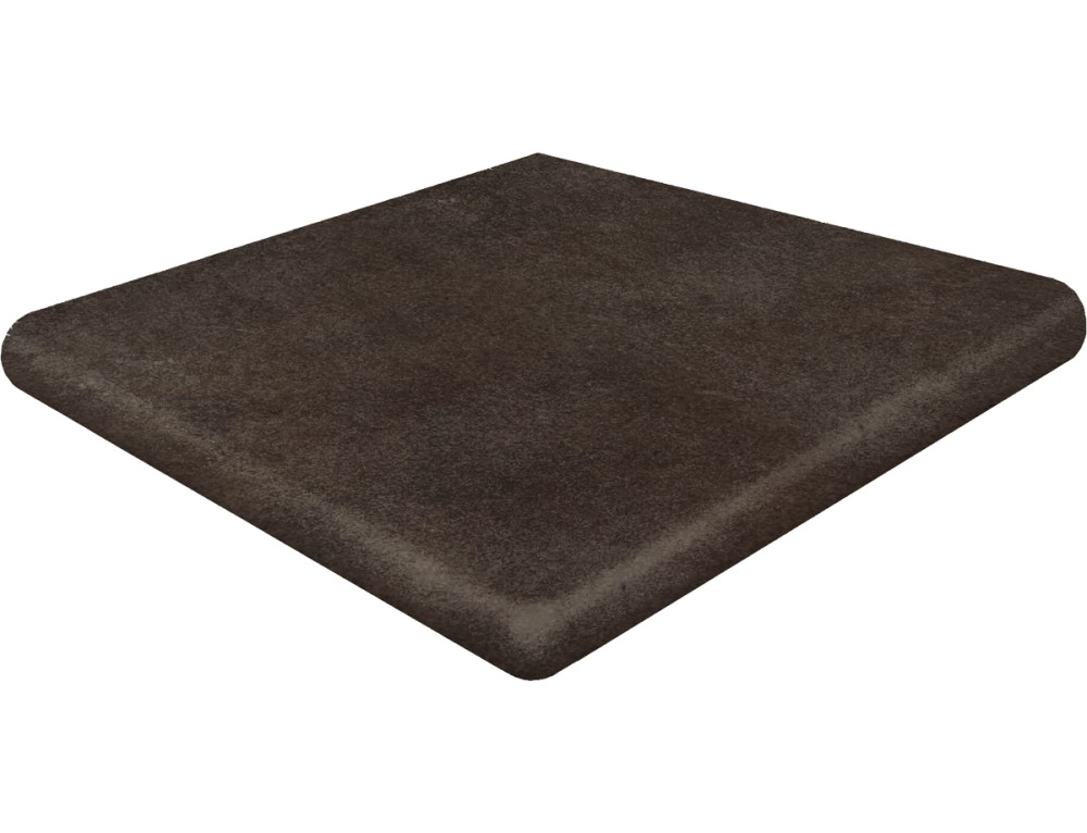 Клинкер Gres de Aragon 33x33 Esquina Redonda Capri Chocolate матовая Клинкер Gres de Aragon 33x33 Esquina Redonda Capri Chocolate матовая