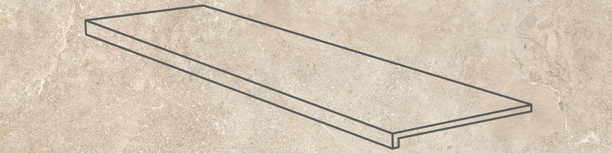 ступень фронтальная Gres de Aragon ступень фронтальная 120x32 Petra Anti Slip Rect. Beige противоскользящая ступень фронтальная Gres de Aragon ступень фронтальная 120x32 Petra Anti Slip Rect. Beige противоскользящая