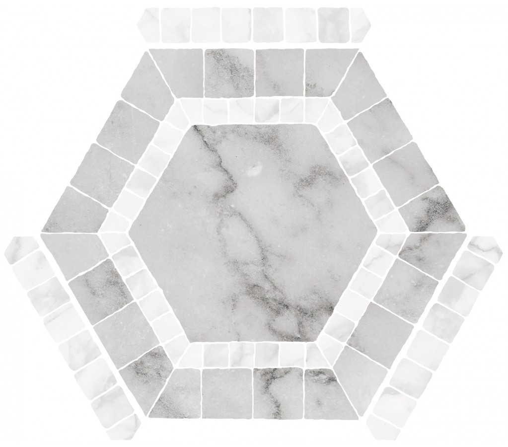 Плитка напольная 25x22 Ибица серый матовая Monopole Плитка напольная 25x22 Ибица серый матовая Monopole