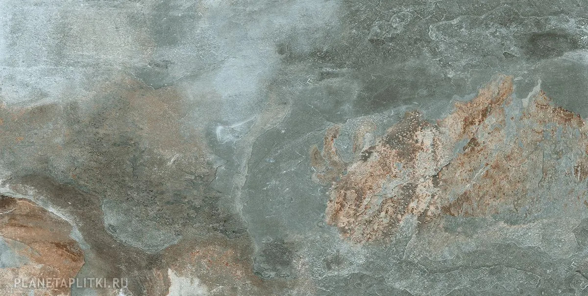 Керамогранит 120x60 10.5мм Slate Way Green Rect. лаппатированная Pamesa Керамогранит 120x60 10.5мм Slate Way Green Rect. лаппатированная Pamesa