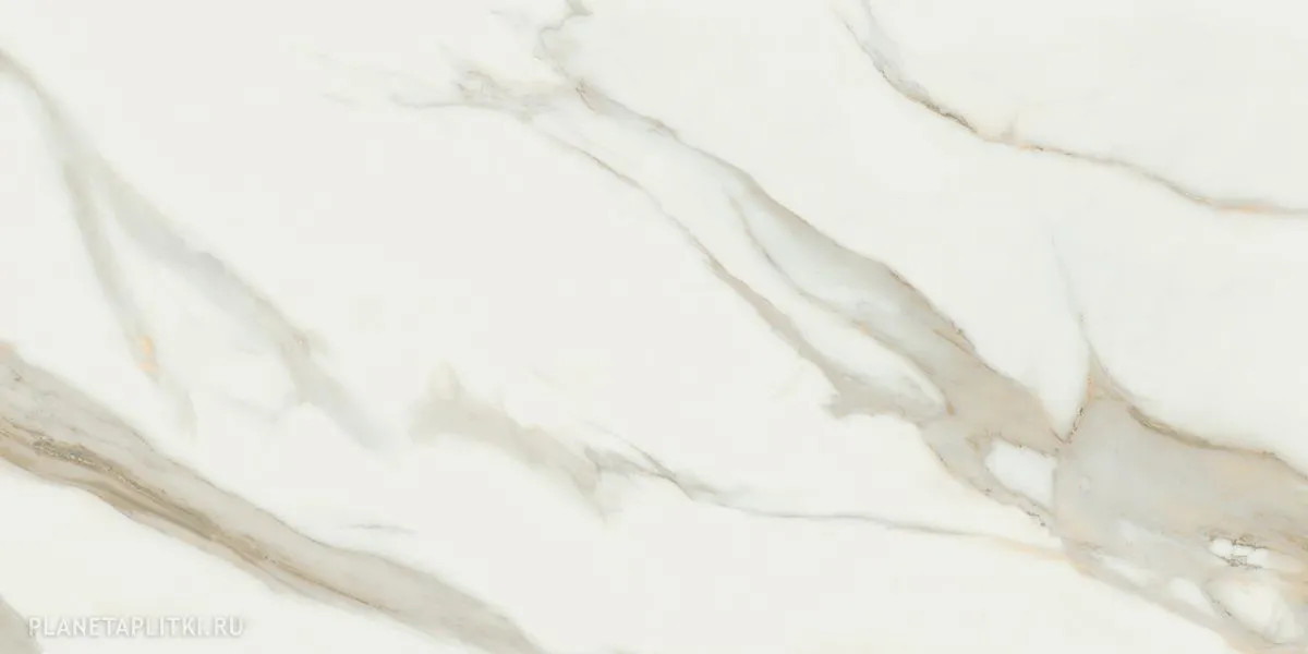 Керамогранит 120x60 10.5мм Calacata Gold 1 Leviglass Rect. глянцевая Pamesa Керамогранит 120x60 10.5мм Calacata Gold 1 Leviglass Rect. глянцевая Pamesa