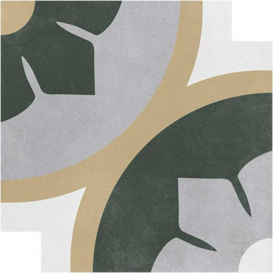 Керамогранит 20x20 Bloom Green Mat Aruba матовая бежевый орнамент Harmony Керамогранит 20x20 Bloom Green Mat Aruba матовая бежевый орнамент Harmony