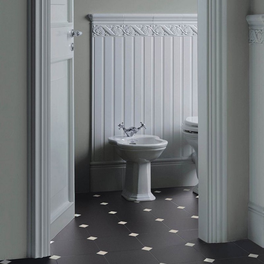 Плитка 30x30 Сoal Ottagono Matt Retro матовая серый однотонный 8мм Ceramiche Grazia Плитка 30x30 Сoal Ottagono Matt Retro матовая серый однотонный 8мм Ceramiche Grazia
