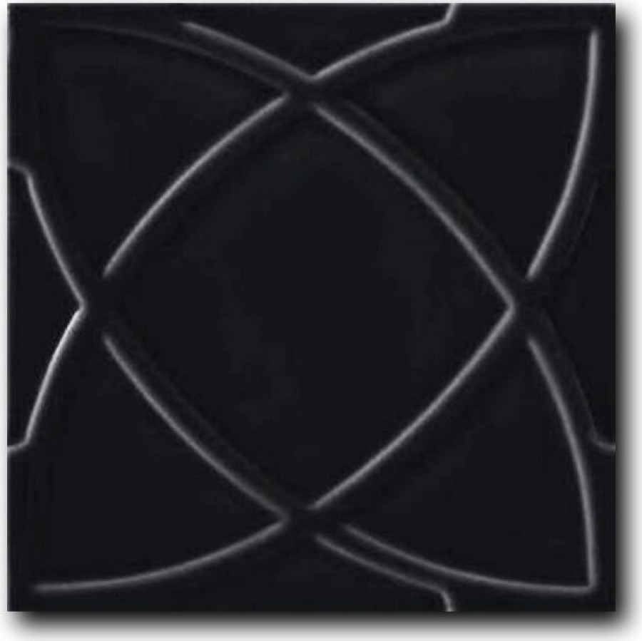 Ceramica керамическая плитка 20x20 Circle Black Vintage глянцевая черный однотонный Ceramiche Grazia Ceramica керамическая плитка 20x20 Circle Black Vintage глянцевая черный однотонный Ceramiche Grazia