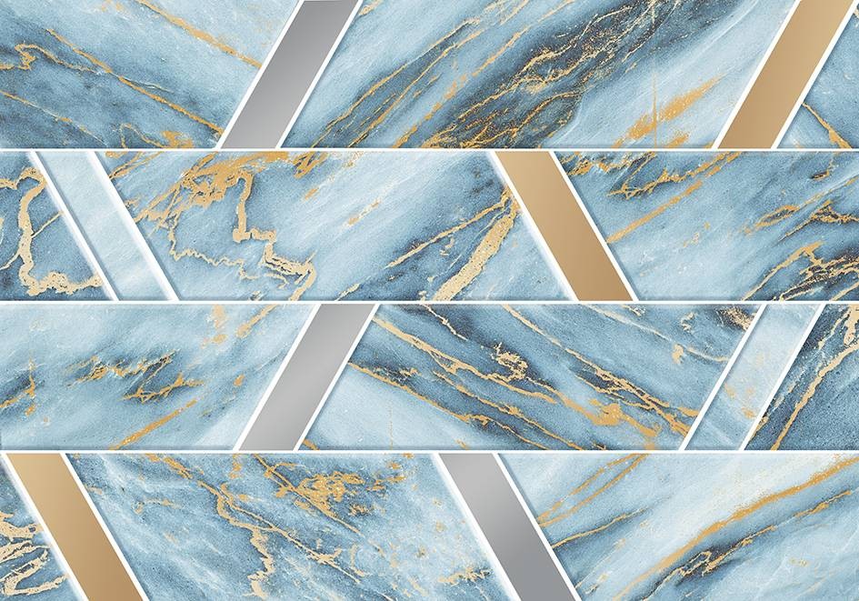 Плитка 40x28 Виченца декор D1 глянцевая синий голубой Axima Плитка 40x28 Виченца декор D1 глянцевая синий голубой Axima