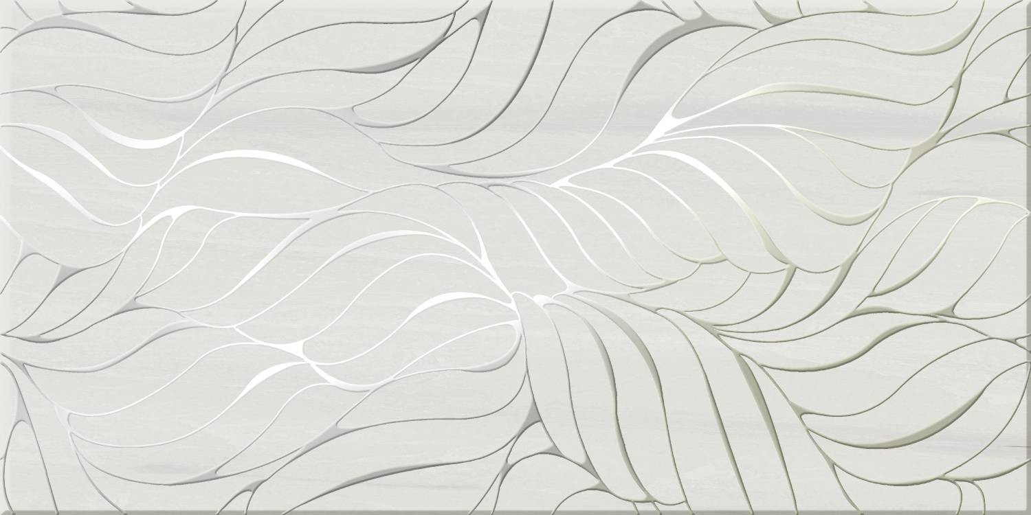Плитка 50x25 Андалусия настенная флора глянцевая светло-серый Axima Плитка 50x25 Андалусия настенная флора глянцевая светло-серый Axima