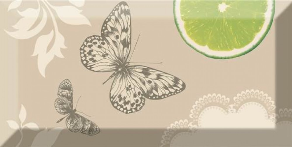 Плитка Decor Vintage 02 10х20 глянцевая Absolut keramika Плитка Decor Vintage 02 10х20 глянцевая Absolut keramika