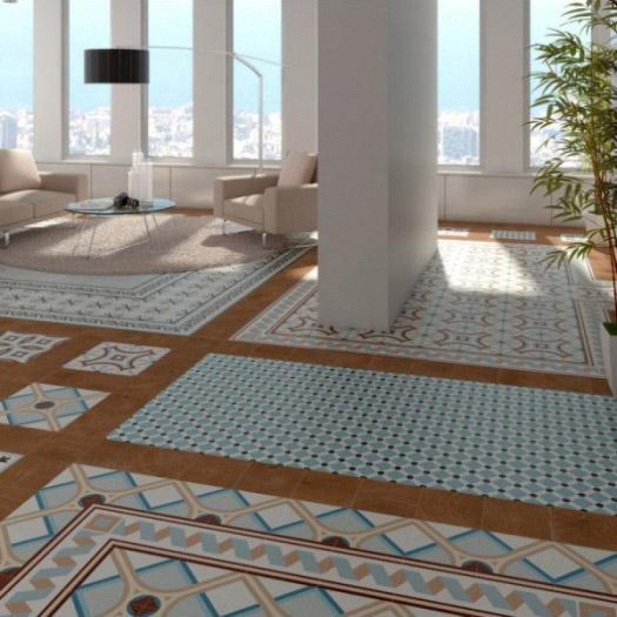 Плитка 20x20 Celeste Florentina-2 Matt Vives 1900 матовая бежевый орнамент 8мм Vives Плитка 20x20 Celeste Florentina-2 Matt Vives 1900 матовая бежевый орнамент 8мм Vives