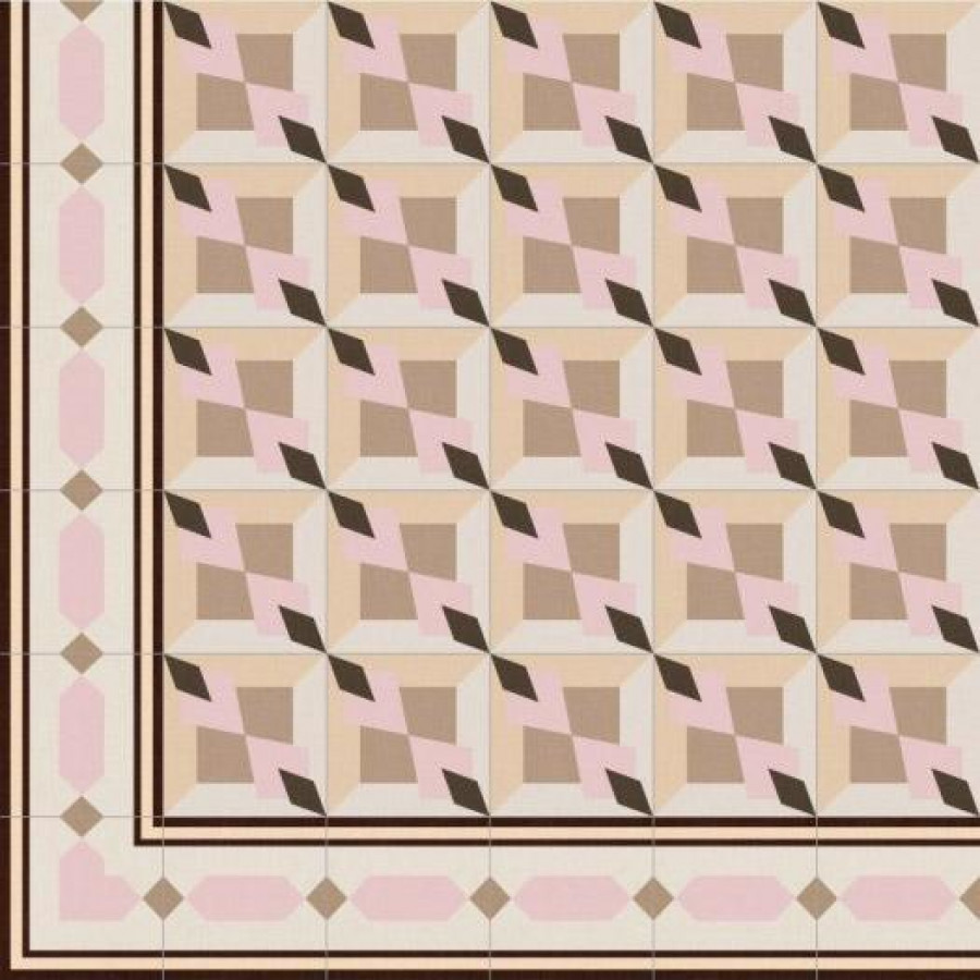 Плитка 20x20 Beige Morera Matt Vives 1900 матовая бежевый орнамент 8мм Vives Плитка 20x20 Beige Morera Matt Vives 1900 матовая бежевый орнамент 8мм Vives
