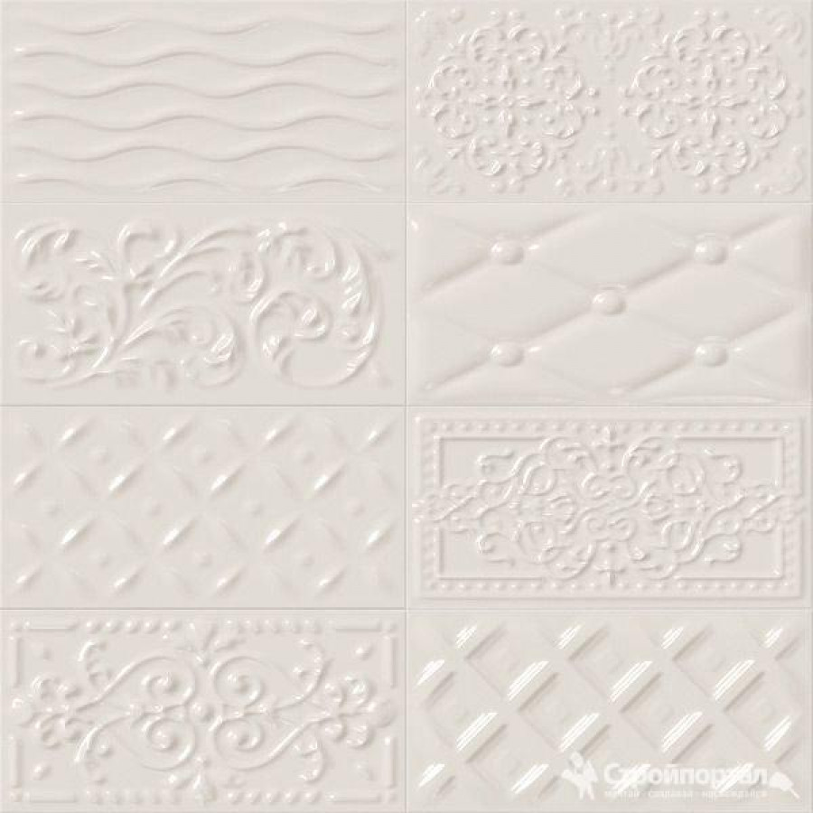 Плитка 20x10 Vainilla Raspail Matt Mugat/Rivoli матовая, рельефная кремовый однотонный Vives Плитка 20x10 Vainilla Raspail Matt Mugat/Rivoli матовая, рельефная кремовый однотонный Vives