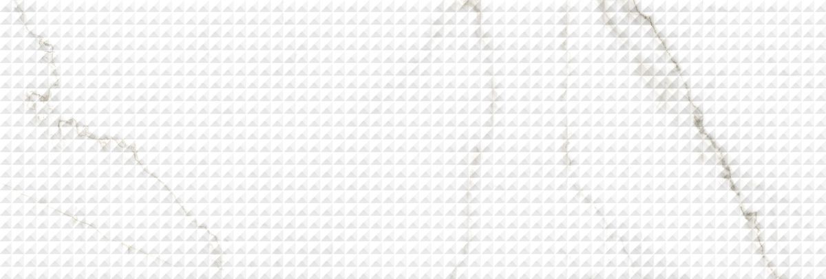 Керамогранит 100x33 Wall White Decor Sp R Shaped & Deep Tech Lumiere матовая белый мрамор 13.5мм Museum Керамогранит 100x33 Wall White Decor Sp R Shaped & Deep Tech Lumiere матовая белый мрамор 13.5мм Museum