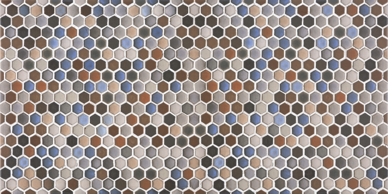 Плитка керамическая 60x30 Sanchis Decor Hexatile Multicolor PRI