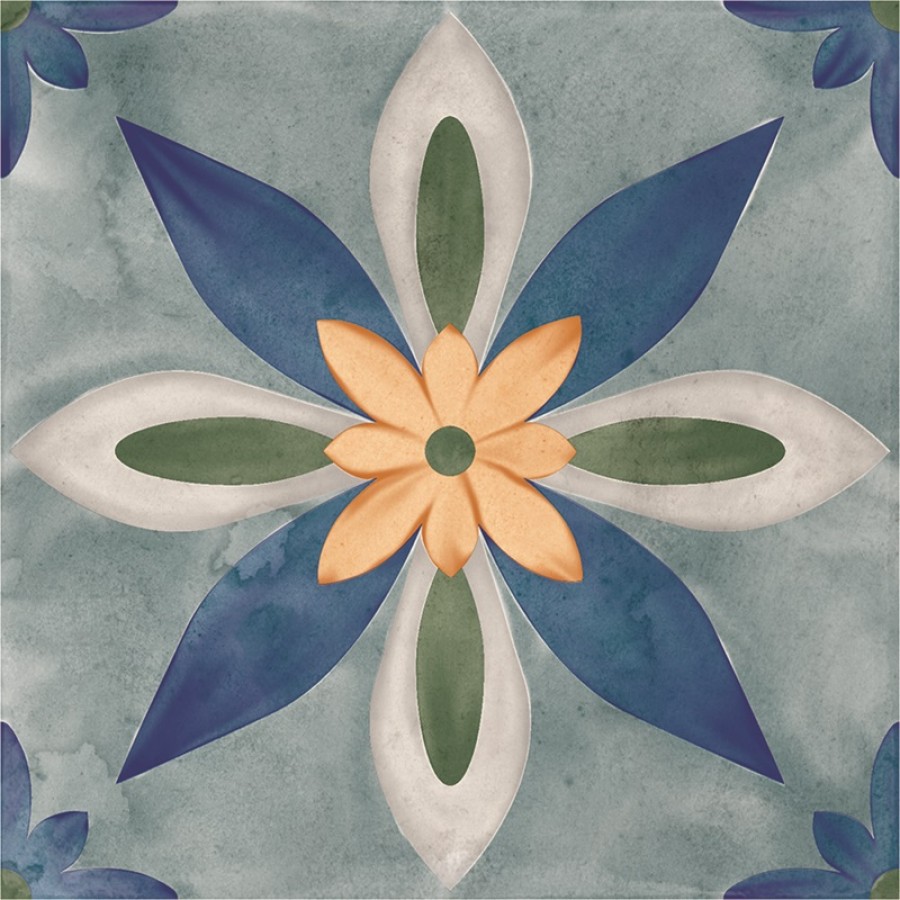 Плитка 15x15 Веранда Белия матовая Nanda Tiles Плитка 15x15 Веранда Белия матовая Nanda Tiles