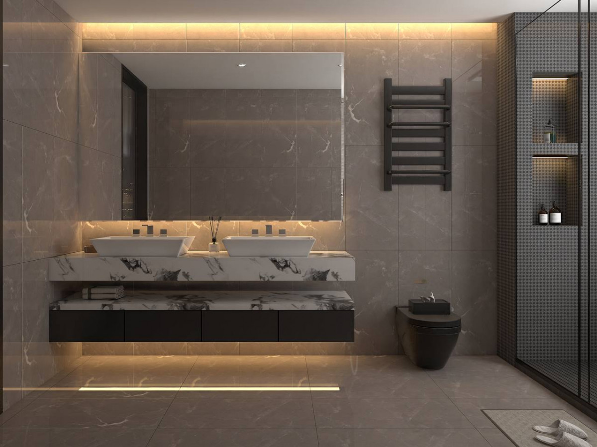 Керамогранит 120x60 Karna Brown BHW-0016 мрамор полированная серый 8мм Basconi Home Керамогранит 120x60 Karna Brown BHW-0016 мрамор полированная серый 8мм Basconi Home