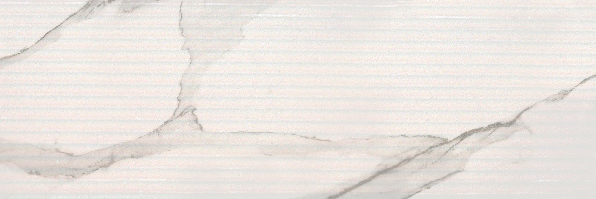 Плитка настенная 90x30 CALACATTA рельеф 674-AMM1WT Amina белый глянцевая 12мм Eurotile Плитка настенная 90x30 CALACATTA рельеф 674-AMM1WT Amina белый глянцевая 12мм Eurotile