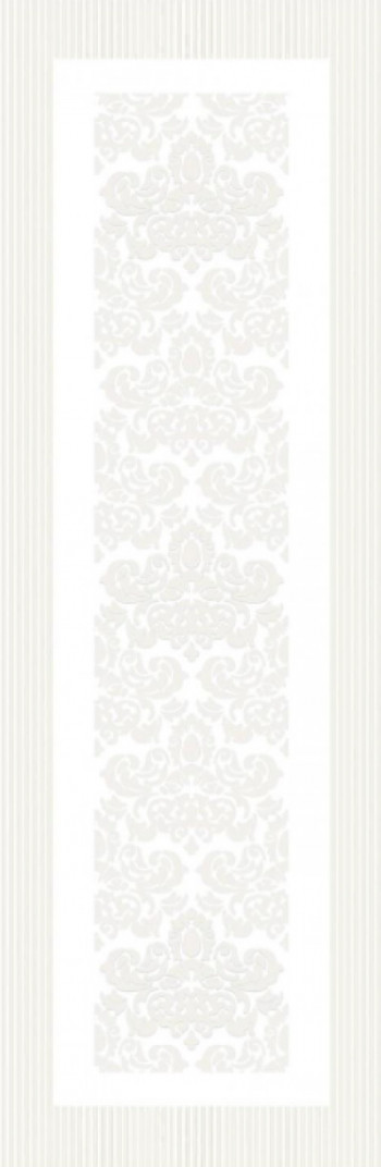 Плитка настенная 90x30 панель 227-VDS2GY Valentino белый глянцевая 12мм Eurotile Плитка настенная 90x30 панель 227-VDS2GY Valentino белый глянцевая 12мм Eurotile