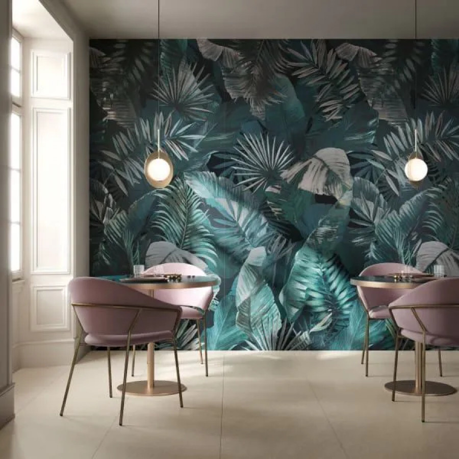 Керамогранит 278x120 Jungle Faccia B Deco Solutions матовая зеленый под обои 6мм Caesar Керамогранит 278x120 Jungle Faccia B Deco Solutions матовая зеленый под обои 6мм Caesar