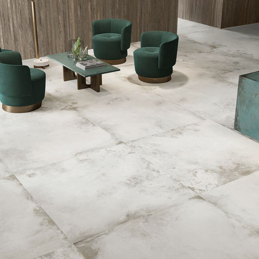 Керамогранит 120x120 Frozen Rt Alchemy матовая серый бетон Caesar Керамогранит 120x120 Frozen Rt Alchemy матовая серый бетон Caesar