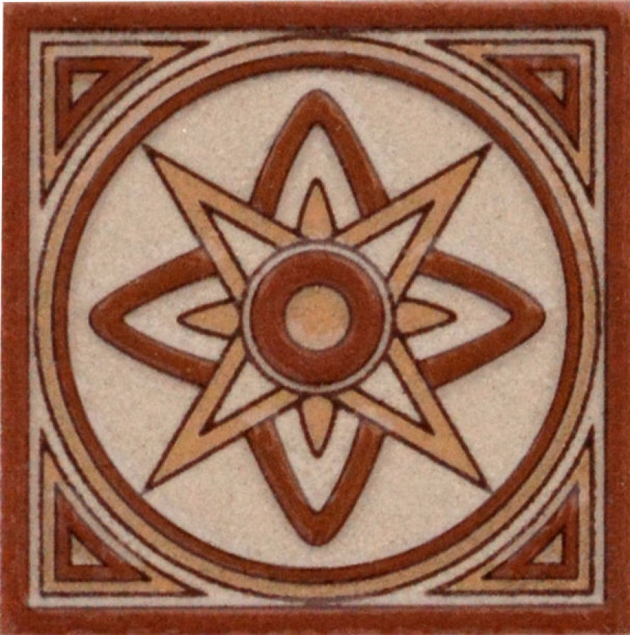 Керамогранит 6x6 Напольная Керамогранитная Вставка Петра ная Z-31 глянцевая кирпичный Belleza Керамогранит 6x6 Напольная Керамогранитная Вставка Петра ная Z-31 глянцевая кирпичный Belleza