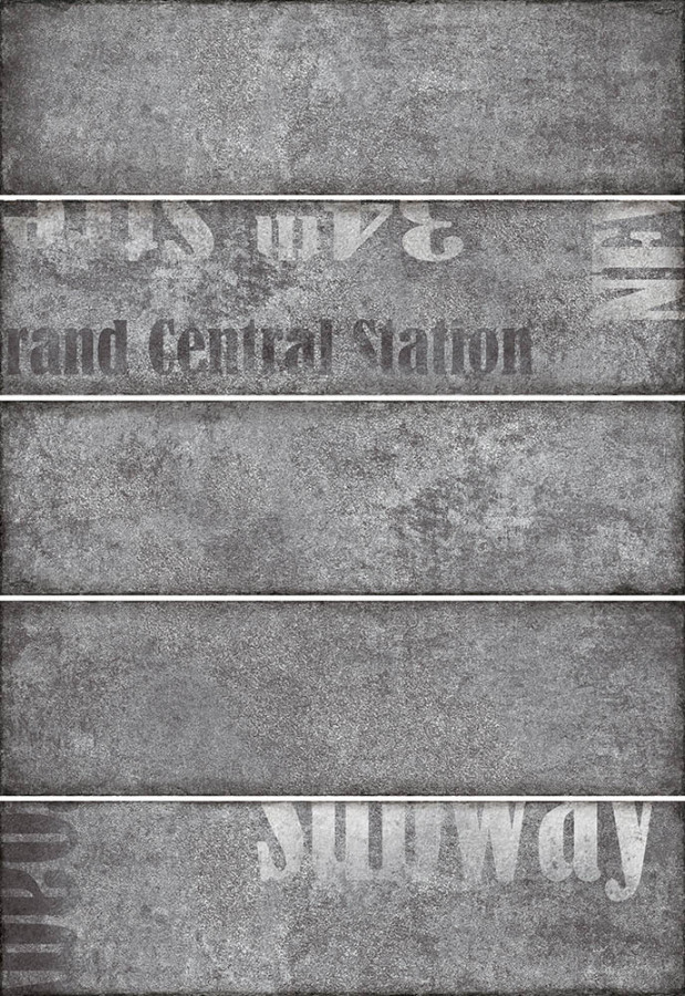 Плитка 40x28 Сабвэй настенная 2Д темно-серый декор матовая Керамин Плитка 40x28 Сабвэй настенная 2Д темно-серый декор матовая Керамин