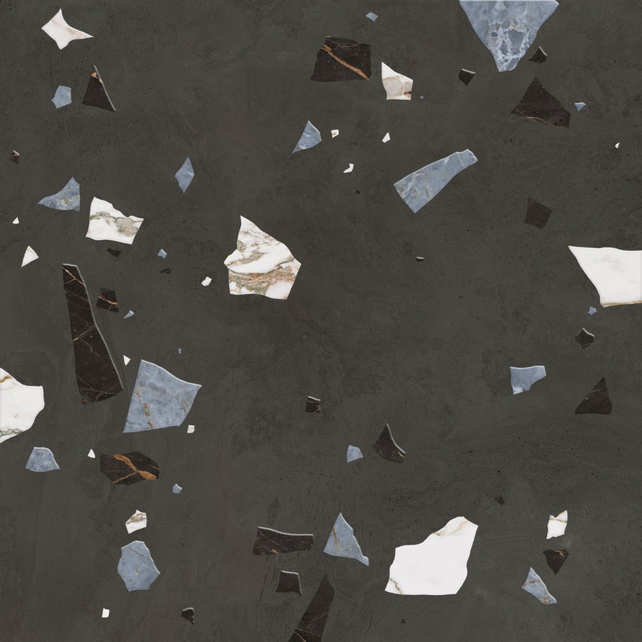 Керамогранит 60x60 Войд 1Д темно-серый матовая Керамин Керамогранит 60x60 Войд 1Д темно-серый матовая Керамин