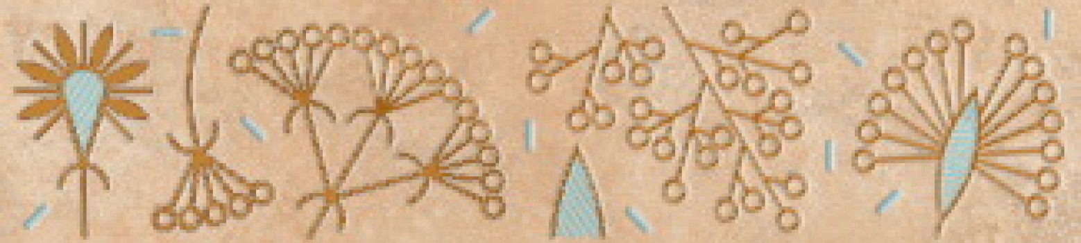 Плитка 28x6 Бирма бордюр 3 матовая бежевый Керамин Плитка 28x6 Бирма бордюр 3 матовая бежевый Керамин