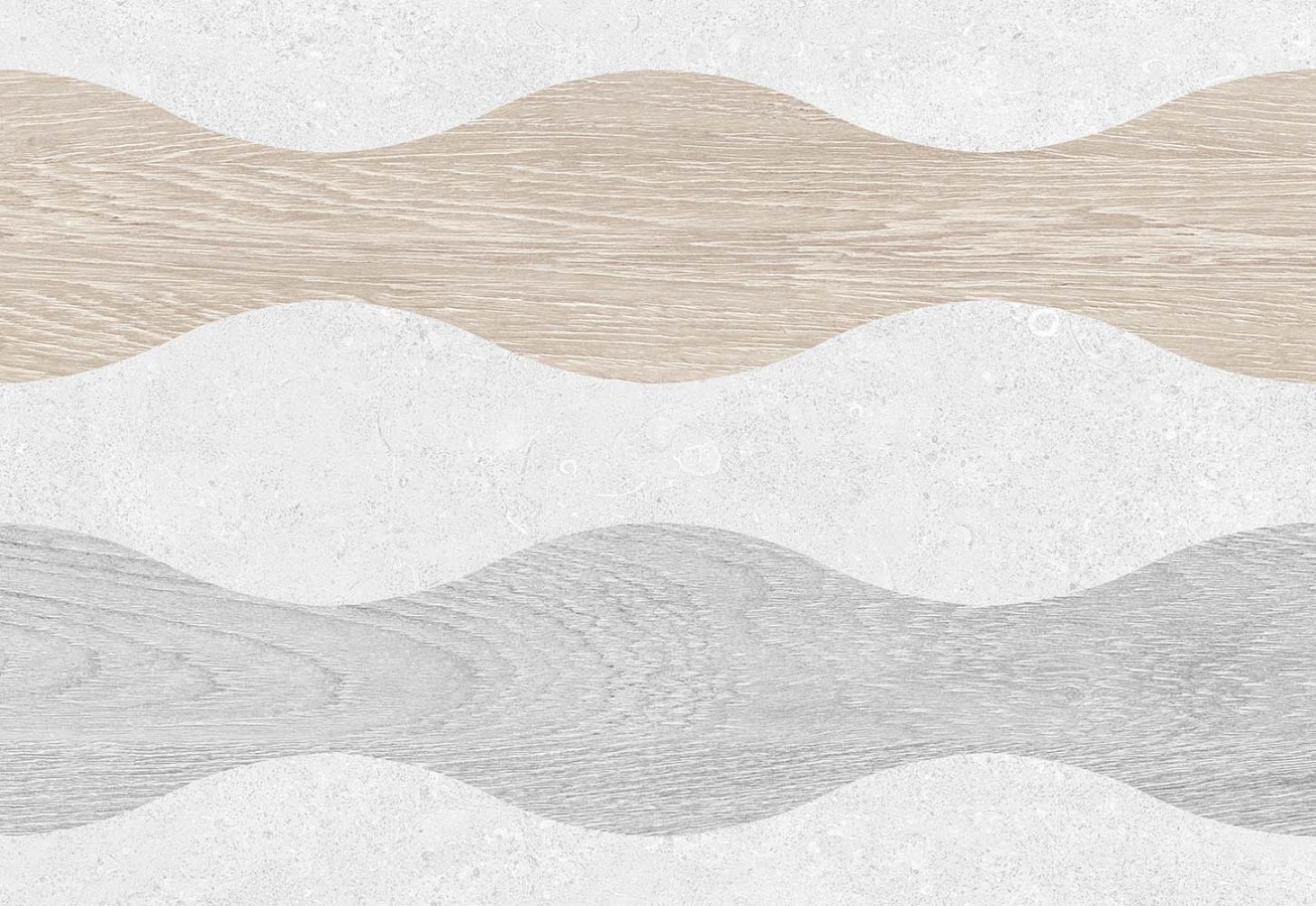 Плитка 40x28 Киото настенная 1Д волны декор матовая многоцветная Керамин Плитка 40x28 Киото настенная 1Д волны декор матовая многоцветная Керамин