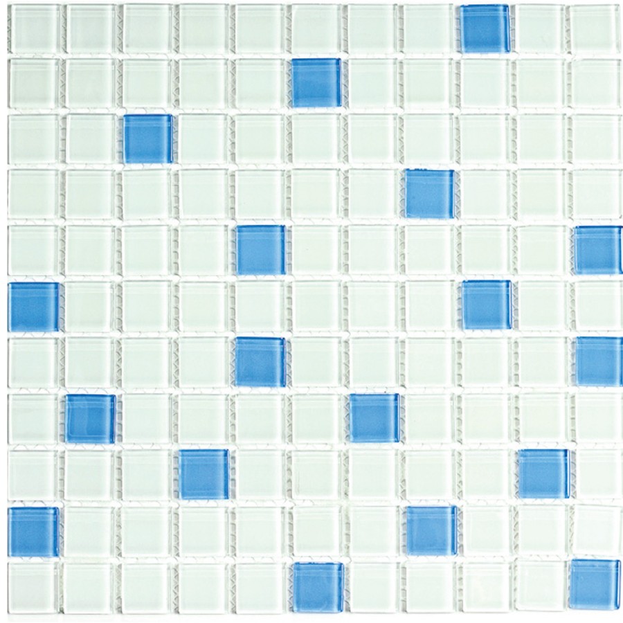 Плитка 30x30 Плитка декоративная растяжка стеклянная Jump Blue/Переход Синий №8 Bonaparte Плитка 30x30 Плитка декоративная растяжка стеклянная Jump Blue/Переход Синий №8 Bonaparte