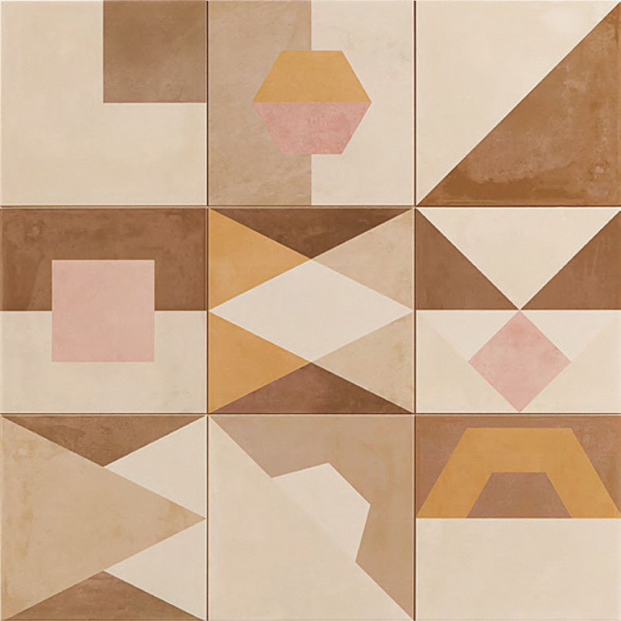 Плитка 20x20 Epiсa Beige Ornato красный Bonaparte Плитка 20x20 Epiсa Beige Ornato красный Bonaparte