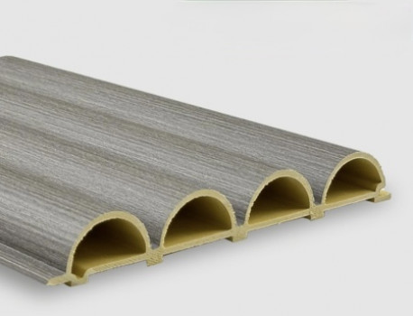 Стеновая панель 280x18 Tube ambra серый Bonaparte Стеновая панель 280x18 Tube ambra серый Bonaparte