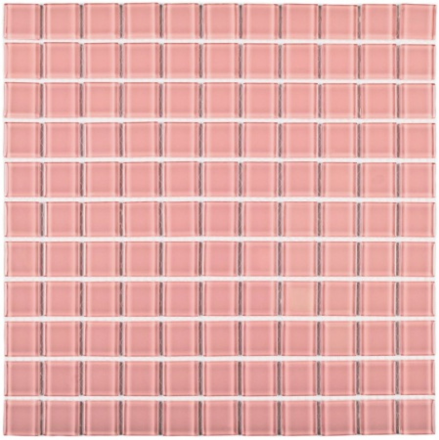 Мозаика 30x30 4мм Pink glass 4*25*25 розовый Bonaparte Мозаика 30x30 4мм Pink glass 4*25*25 розовый Bonaparte