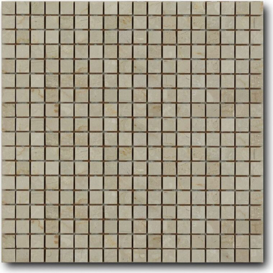 Мозаика 30x30 Botticino Fiorito Marble Mosaic глянцевая, лаппатированная, полированная бежевый мозаика 10мм Art Natura Мозаика 30x30 Botticino Fiorito Marble Mosaic глянцевая, лаппатированная, полированная бежевый мозаика 10мм Art Natura
