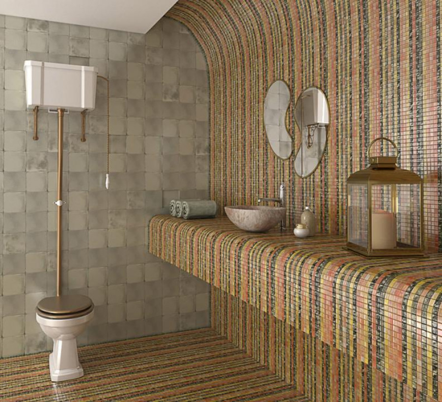 Мозаика 30x30 Di Fuoco 2 Stringhe Mosaic глянцевая, лаппатированная, полированная бежевый мозаика Art Natura Мозаика 30x30 Di Fuoco 2 Stringhe Mosaic глянцевая, лаппатированная, полированная бежевый мозаика Art Natura