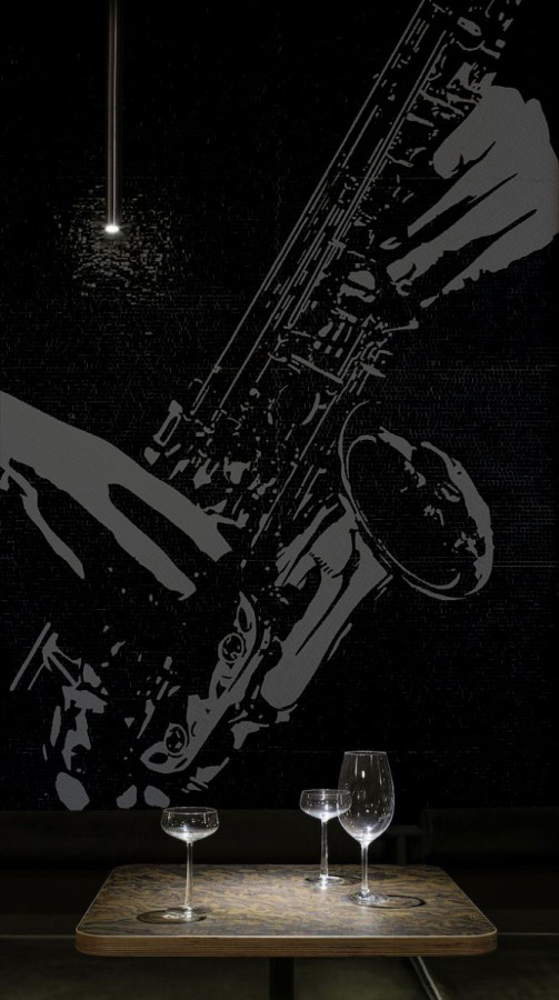 Панно 230x180 Саксофон белый Art Natura Панно 230x180 Саксофон белый Art Natura