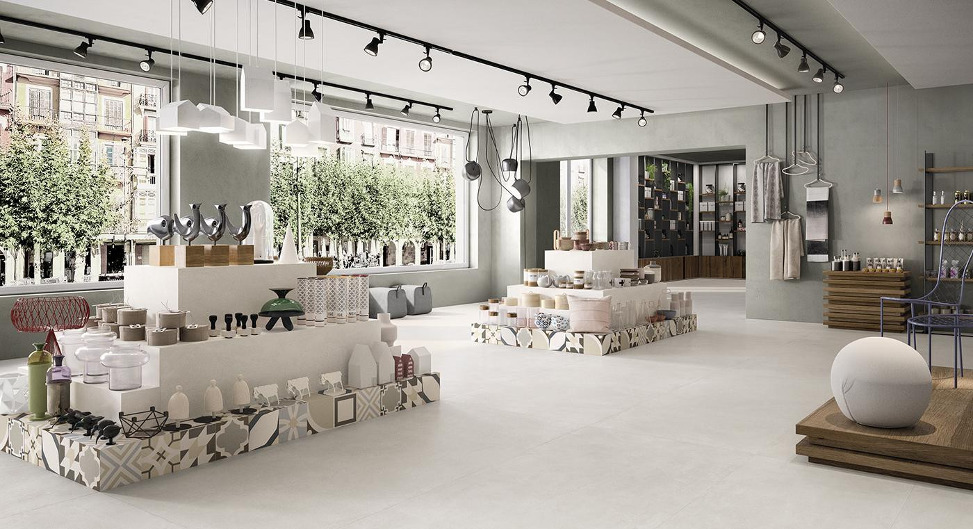 Керамогранит 120x60 Ivory Nat Be-Square матовая, неполированная бежевый бетон 6.5мм Emil Ceramica Керамогранит 120x60 Ivory Nat Be-Square матовая, неполированная бежевый бетон 6.5мм Emil Ceramica