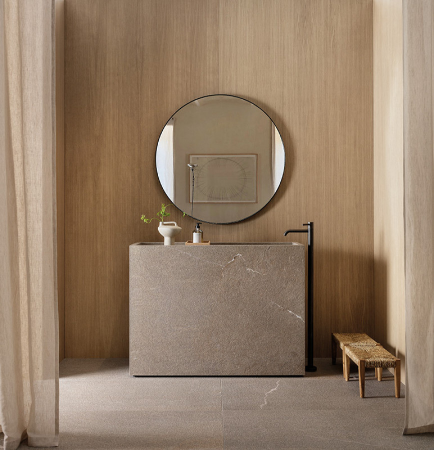 Керамогранит 120x120 Stone Velvet Lapp Piasentina лаппатированная серый камень 9мм Kronos Керамогранит 120x120 Stone Velvet Lapp Piasentina лаппатированная серый камень 9мм Kronos