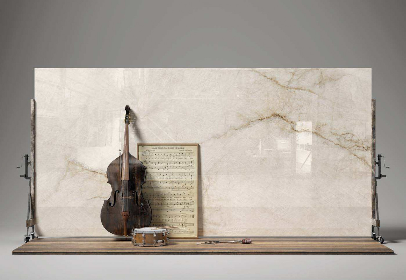 Керамогранит 320x160 Stuoiato Book Match &Quot;B&Quot; Quarzo Lappa Marmi глянцевая, лаппатированная, полированная бежевый мрамор 6.5мм Level Керамогранит 320x160 Stuoiato Book Match &Quot;B&Quot; Quarzo Lappa Marmi глянцевая, лаппатированная, полированная бежевый мрамор 6.5мм Level