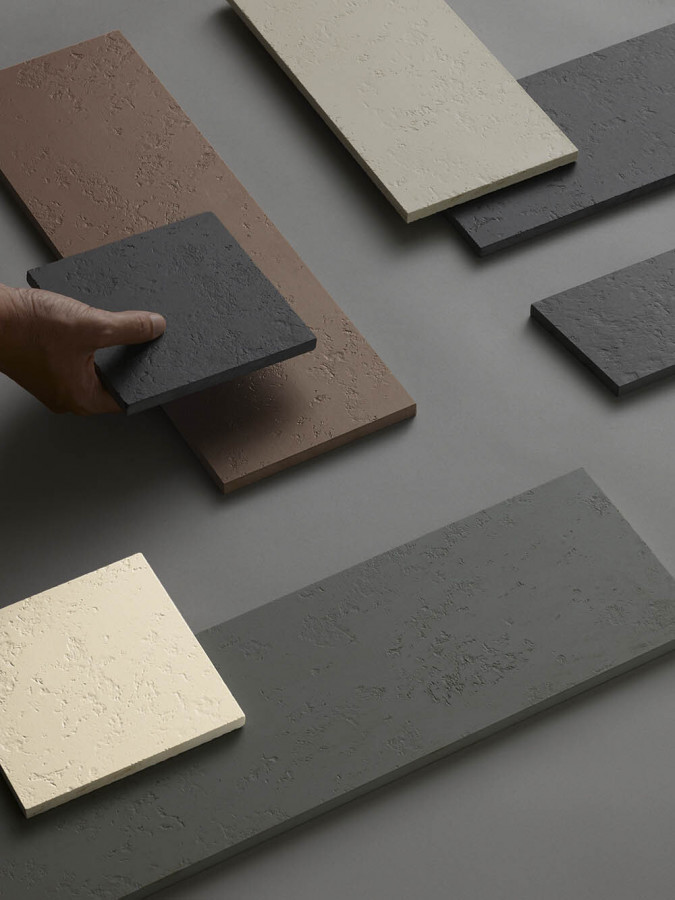 Керамогранит 60x15 Ширина Цвет: Terra Kosei матовая серый однотонный 10мм Mutina Керамогранит 60x15 Ширина Цвет: Terra Kosei матовая серый однотонный 10мм Mutina