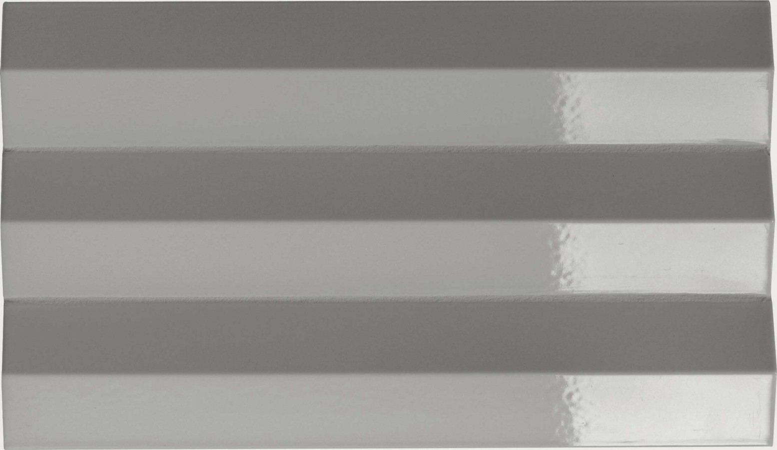 Плитка 30x20 Triangle Glossy Large Gris Rombini глянцевая серый в полоску Mutina Плитка 30x20 Triangle Glossy Large Gris Rombini глянцевая серый в полоску Mutina