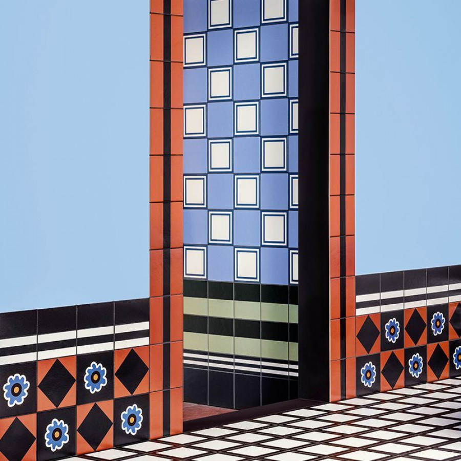 Керамогранит 21x21 Matone Margherita матовая белый пэчворк Mutina Керамогранит 21x21 Matone Margherita матовая белый пэчворк Mutina