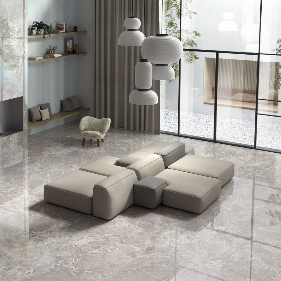 Керамогранит 120x60 Moon Grey Lappato Marble лаппатированная серый мрамор Provenza Керамогранит 120x60 Moon Grey Lappato Marble лаппатированная серый мрамор Provenza