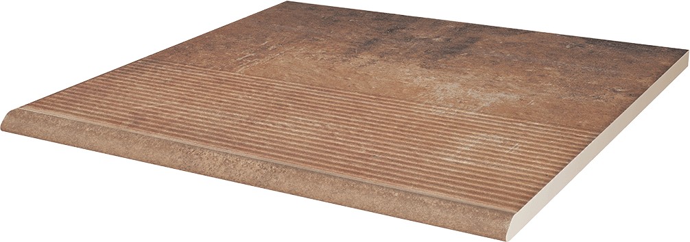 Плитка ступень 30x30 Скандиано Россо матовая Ceramika Paradyz Плитка ступень 30x30 Скандиано Россо матовая Ceramika Paradyz