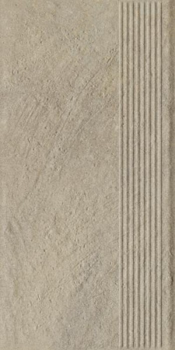 Плитка ступень 60x30 Эримайт кремовая структурная матовая Ceramika Paradyz Плитка ступень 60x30 Эримайт кремовая структурная матовая Ceramika Paradyz