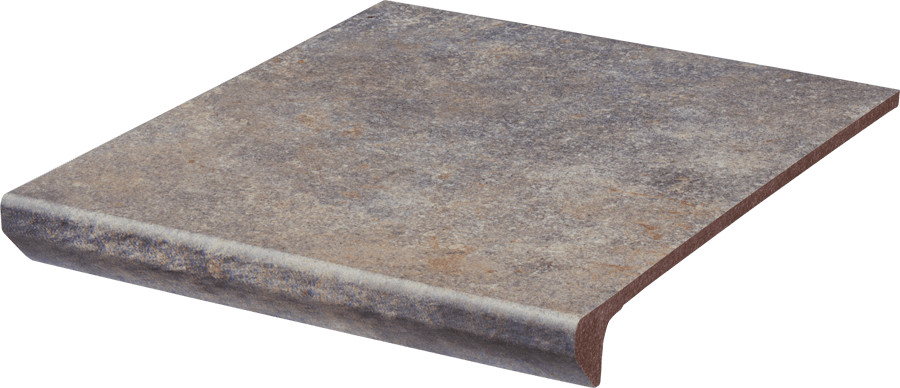 Плитка капинос 33x30 Viano Grys Kapinos Stopnica Prosta B1a матовая Ceramika Paradyz Плитка капинос 33x30 Viano Grys Kapinos Stopnica Prosta B1a матовая Ceramika Paradyz