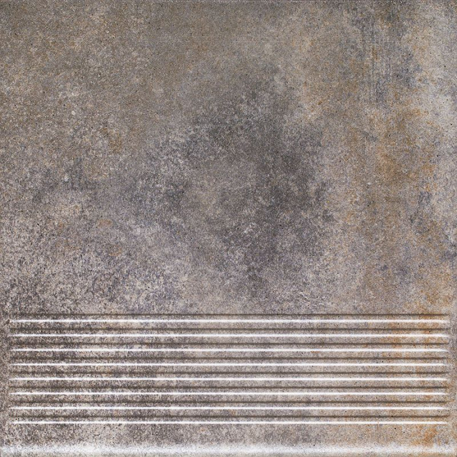 Плитка 30x30 Viano Grys Stopnica Prosta B1a матовая Ceramika Paradyz Плитка 30x30 Viano Grys Stopnica Prosta B1a матовая Ceramika Paradyz