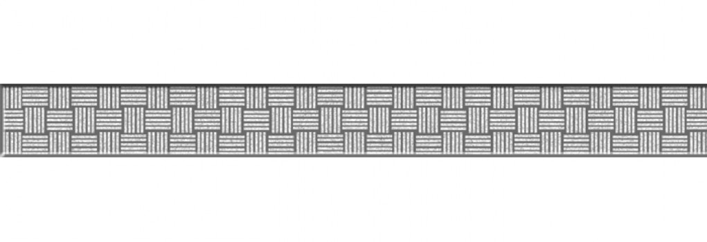 Плитка 35x4 Керамический Декор бордюр стеклянный Glass серебристый GL7H371 глянцевая серый Cersanit Плитка 35x4 Керамический Декор бордюр стеклянный Glass серебристый GL7H371 глянцевая серый Cersanit