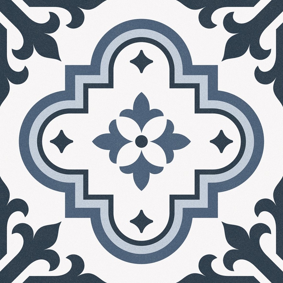 Плитка напольная 25x25 Пэрис Риволи/бело-синий 1 матовая Keros Плитка напольная 25x25 Пэрис Риволи/бело-синий 1 матовая Keros