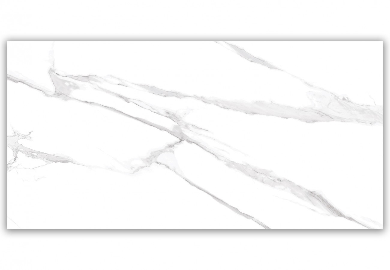 Плитка настенная 120x60 Альбета Статуарио полированный глянцевая Realistik Плитка настенная 120x60 Альбета Статуарио полированный глянцевая Realistik