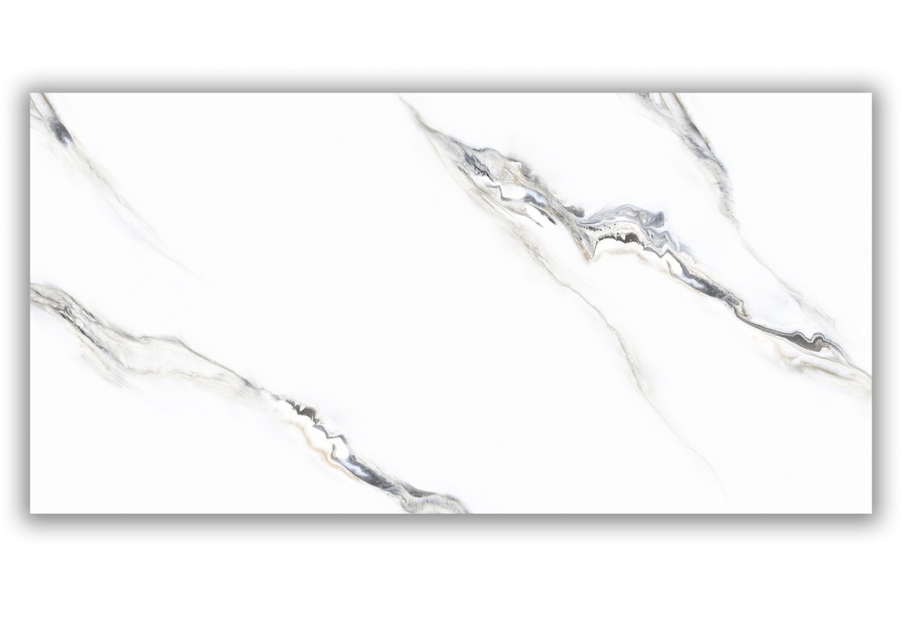 Плитка настенная 120x60 Индио Статуарио полированный глянцевая Realistik Плитка настенная 120x60 Индио Статуарио полированный глянцевая Realistik