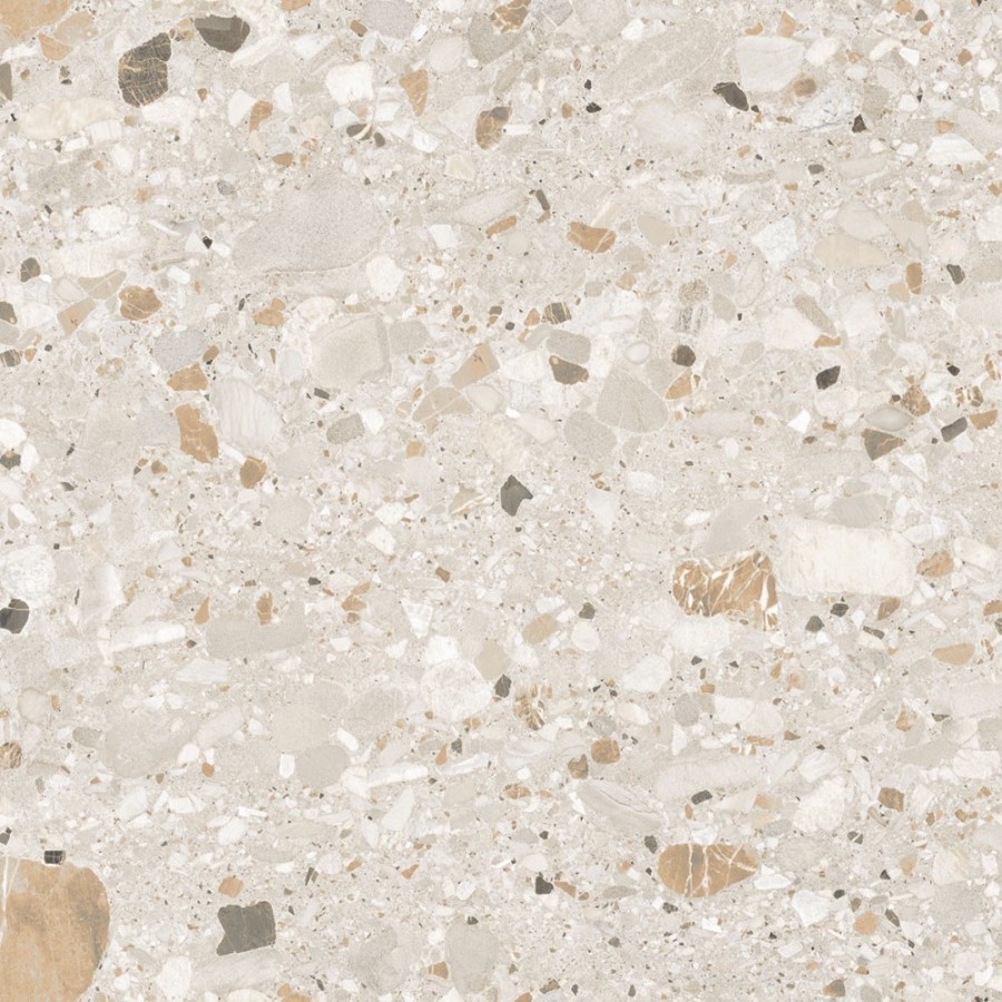 Плитка настенная 120x60 Тераццо кремовый матовый карвинг структурная Realistik Плитка настенная 120x60 Тераццо кремовый матовый карвинг структурная Realistik